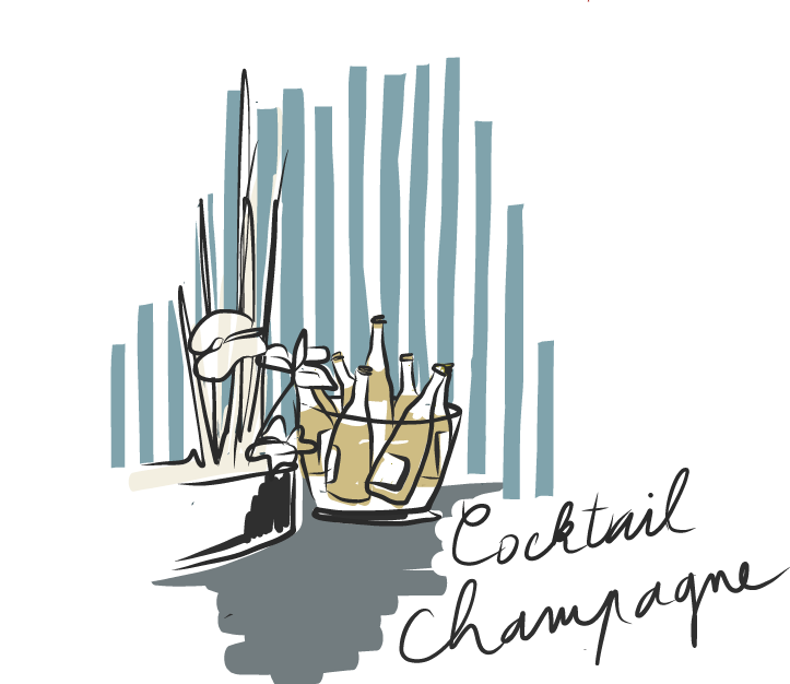 Des cocktails au champagne pour une réception de prestige à Rennes Des cocktails au champagne pour une réception de prestige à Rennes