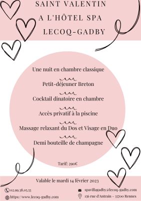 Saint Valentin Chez LeCoq-Gadby